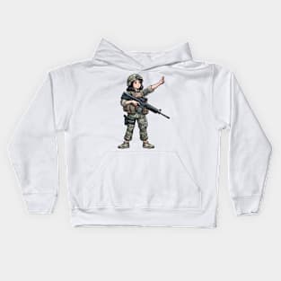 Tactical Girl Kids Hoodie